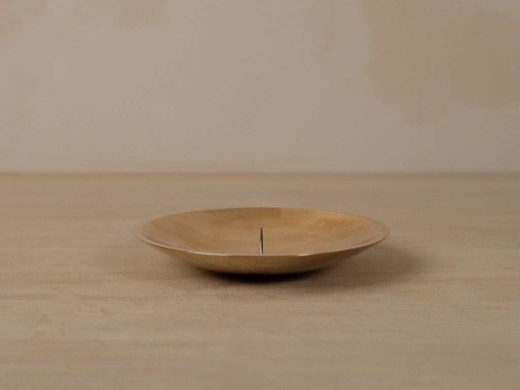 Studioilse for Wastberg Holocene No. 6: Brass Candleholder by Ilse Crawford