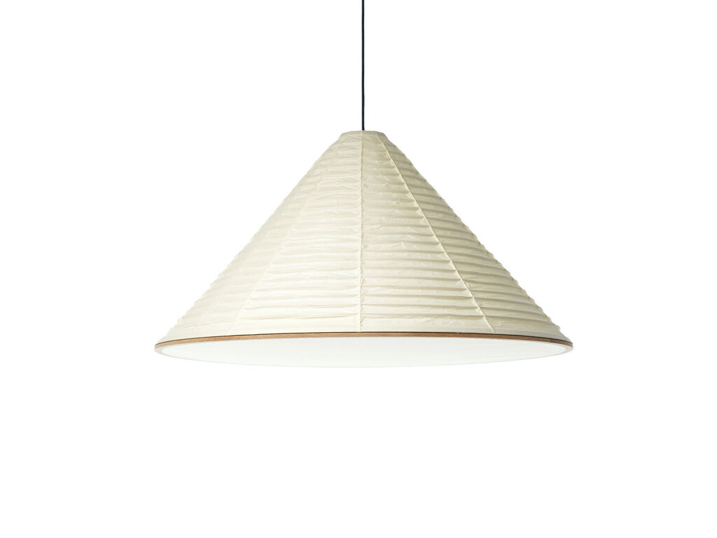 Norm Architects for Karimoku Case N-PL01 Cone Washi Pendant Light (100cm)