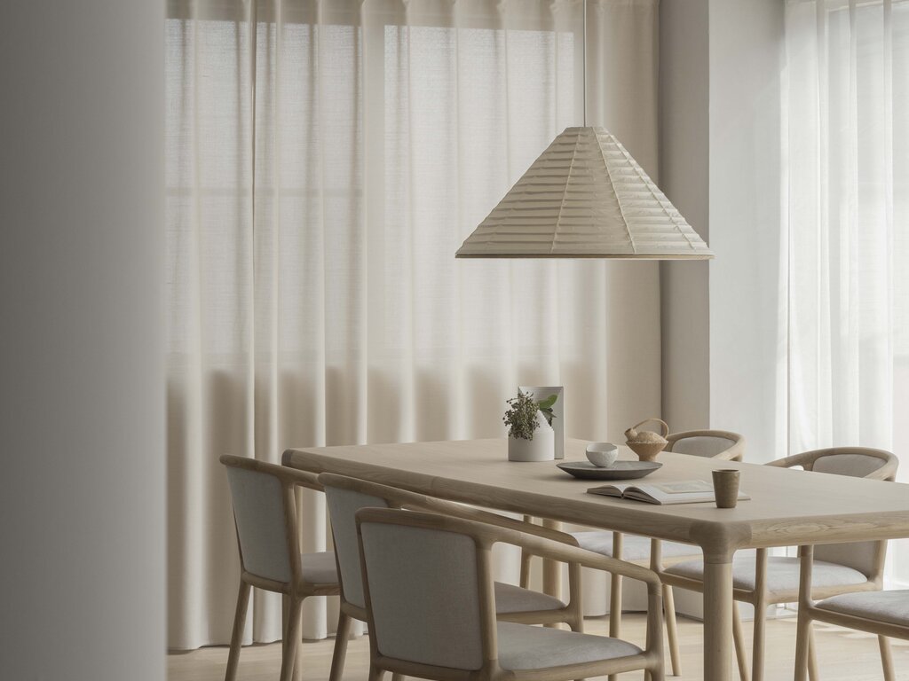 Norm Architects for Karimoku Case N-PL01 Cone Washi Pendant Light (70cm)