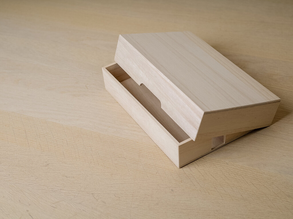 momogusa Momogusa Wood Box for Envelopes