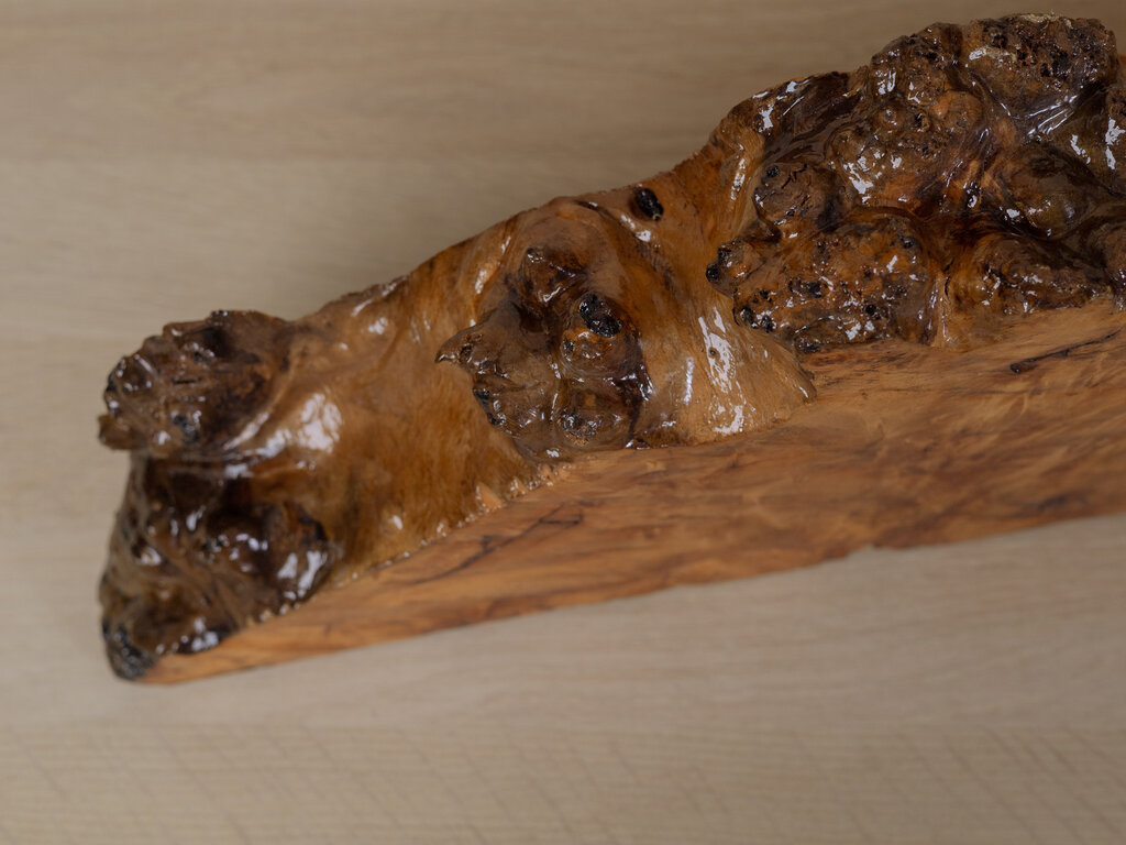 Antique Japanese Long Burl