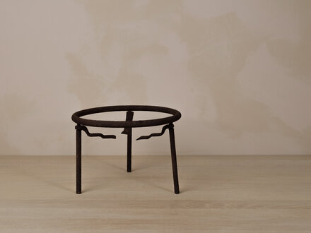 Antique Japanese Iron Tripod Brazier Holder