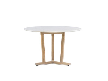 Neri & Hu for De La Espada Shaker Round Dining Table w. Marble Top