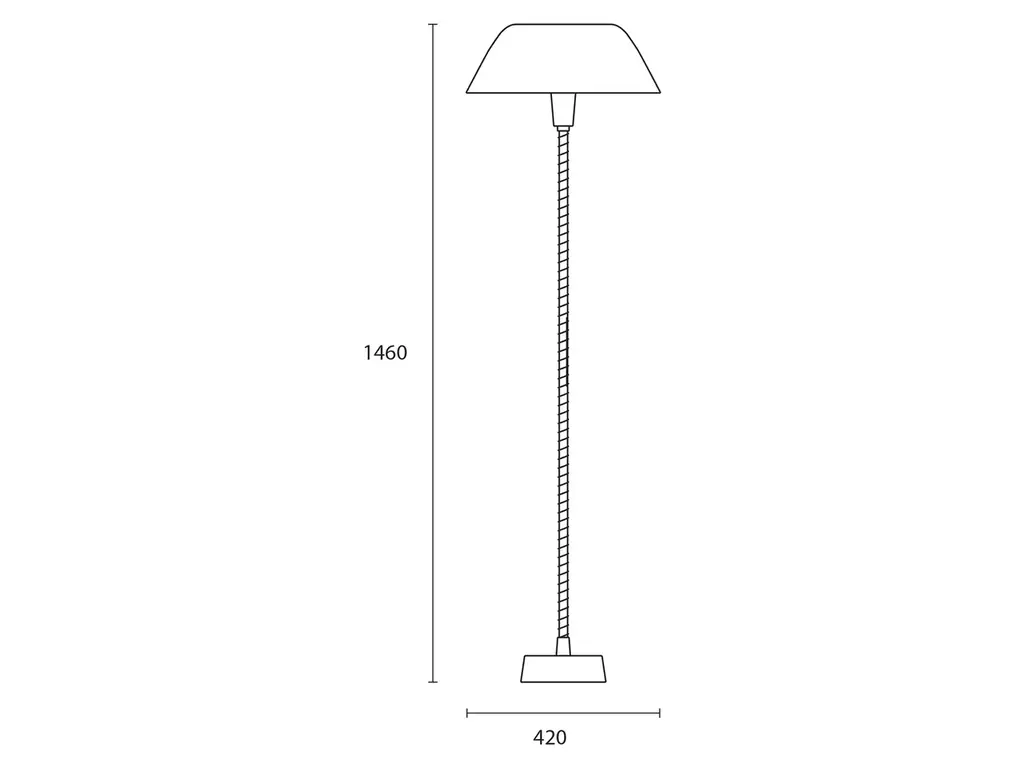 Lisa Johansson-Pape for Innolux Senator Floor Lamp