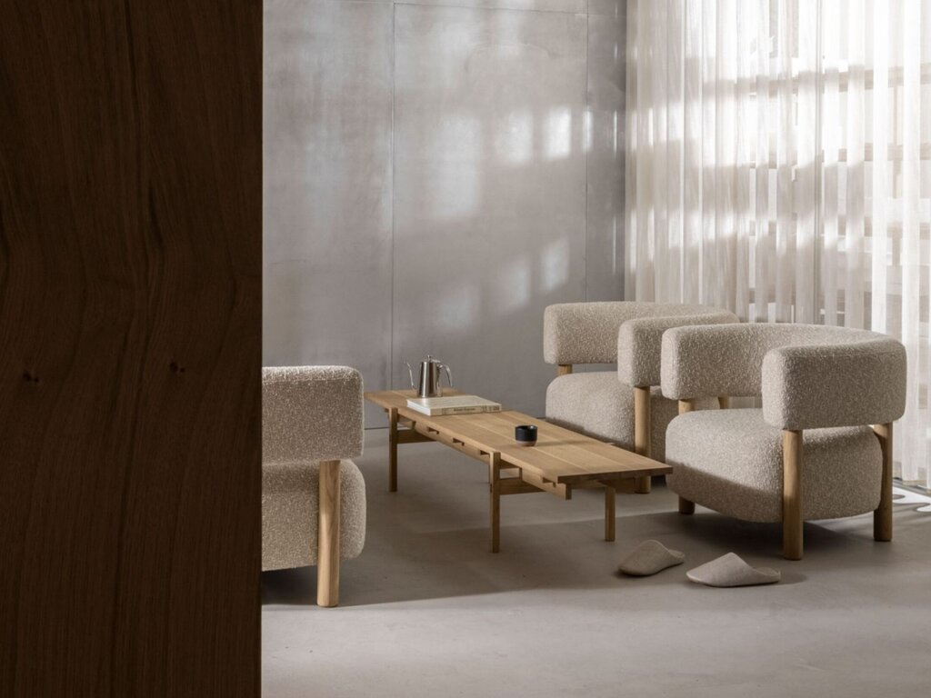 Norm Architects for Karimoku Case N-S03 Lounge Chair