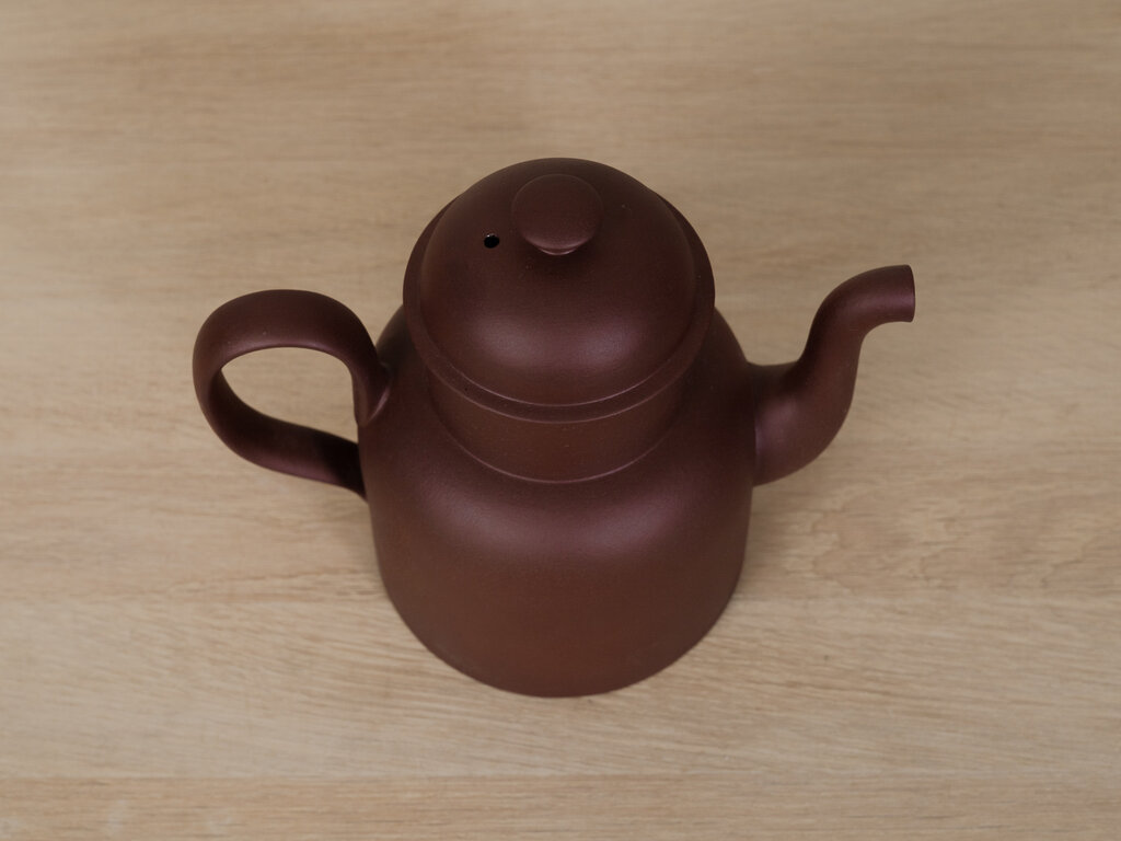 Jonas Lindholm Tall Teapot in Red Clay