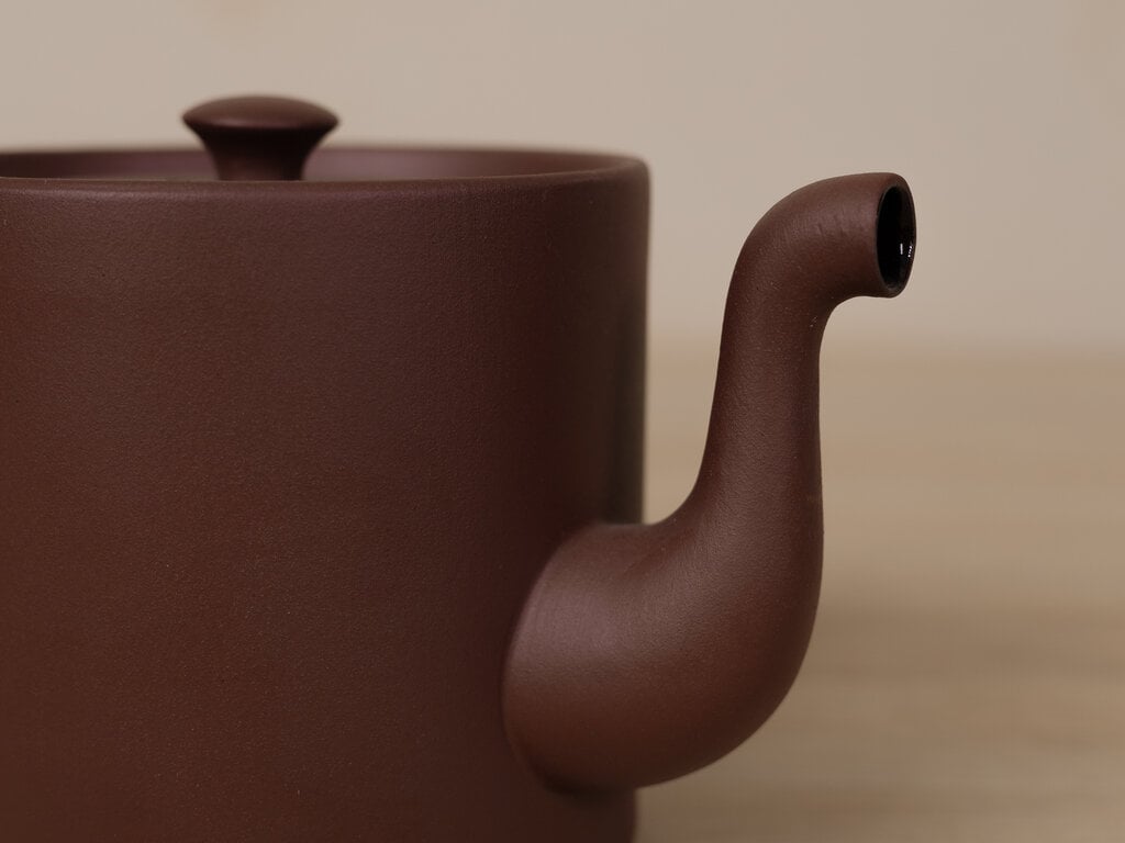Jonas Lindholm Cylinder Teapot (Red Clay)