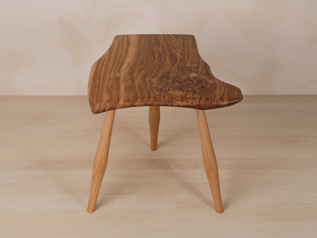 Bobby Mills English Brown Oak Side Table