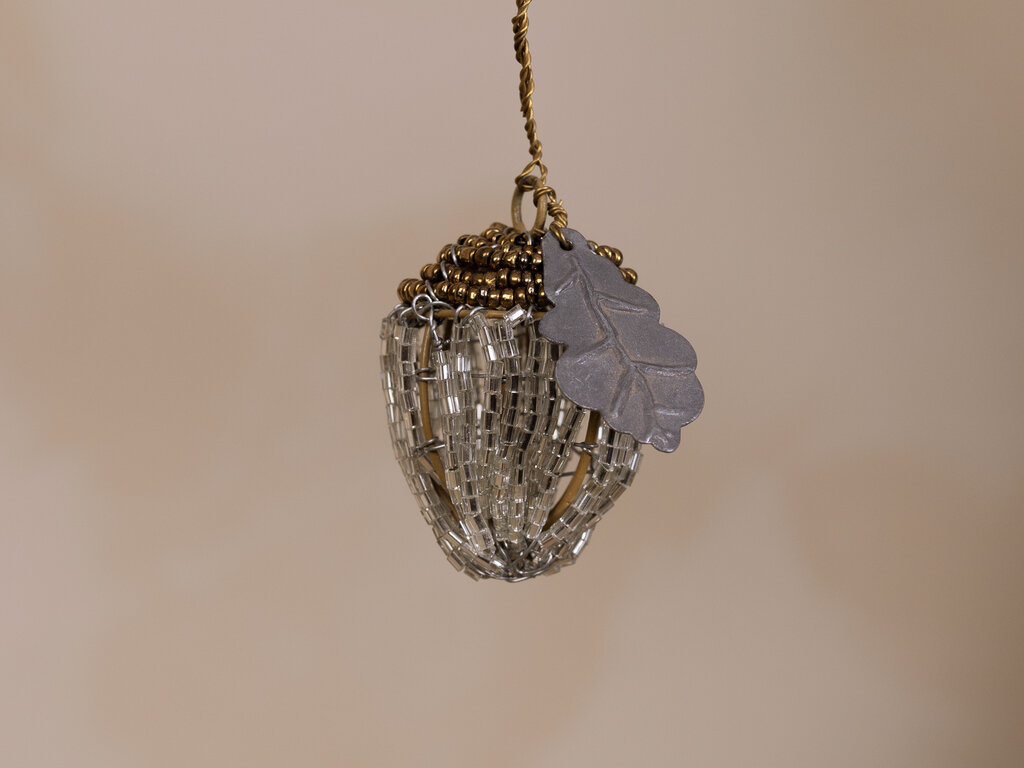 Beaded Acorn Ornament