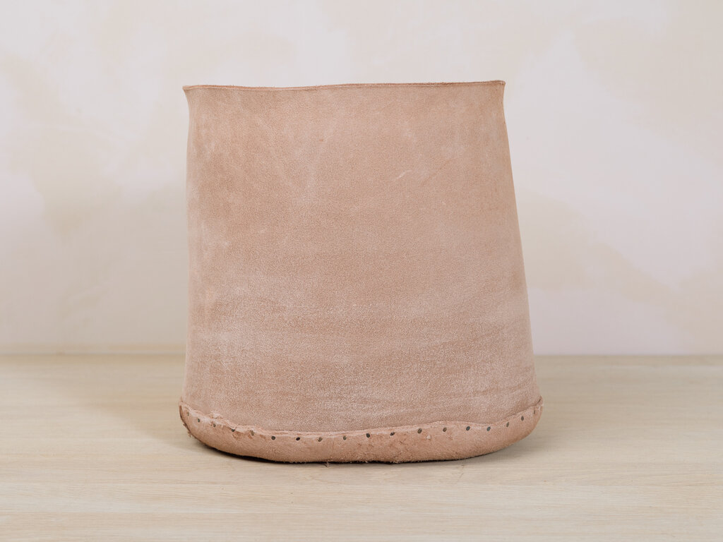 Kentaro Masumitsu Large Leather Bowl
