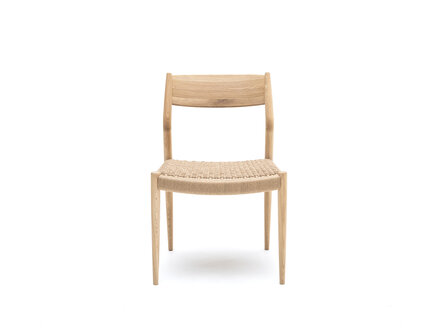 Karimoku Case N-DC02 Armless Dining Chair (Paper Cord) Kinuta