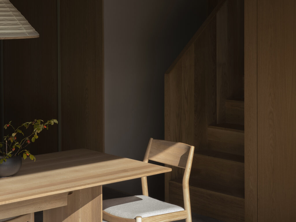 Norm Architects for Karimoku Case N-DC02 Kinuta Dining Chair (Upholstered)