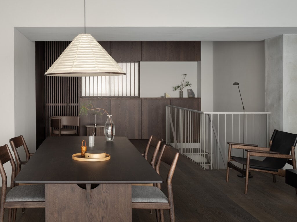 Karimoku Case N-DC02 Kinuta Dining Chair (Upholstered)