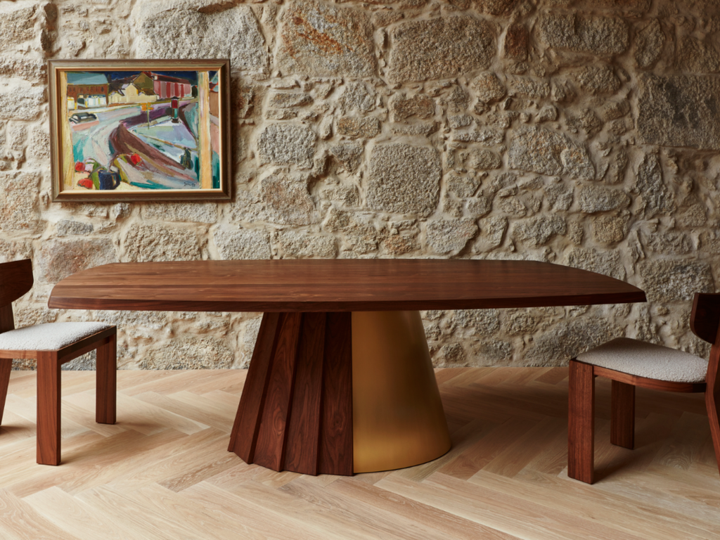 Anthony Guerree for De La Espada Orion Table  (Timber/ Metal Base)