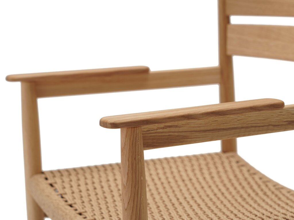 Norm Architects for Karimoku Case N-DC04 Armchair (Paper Cord)
