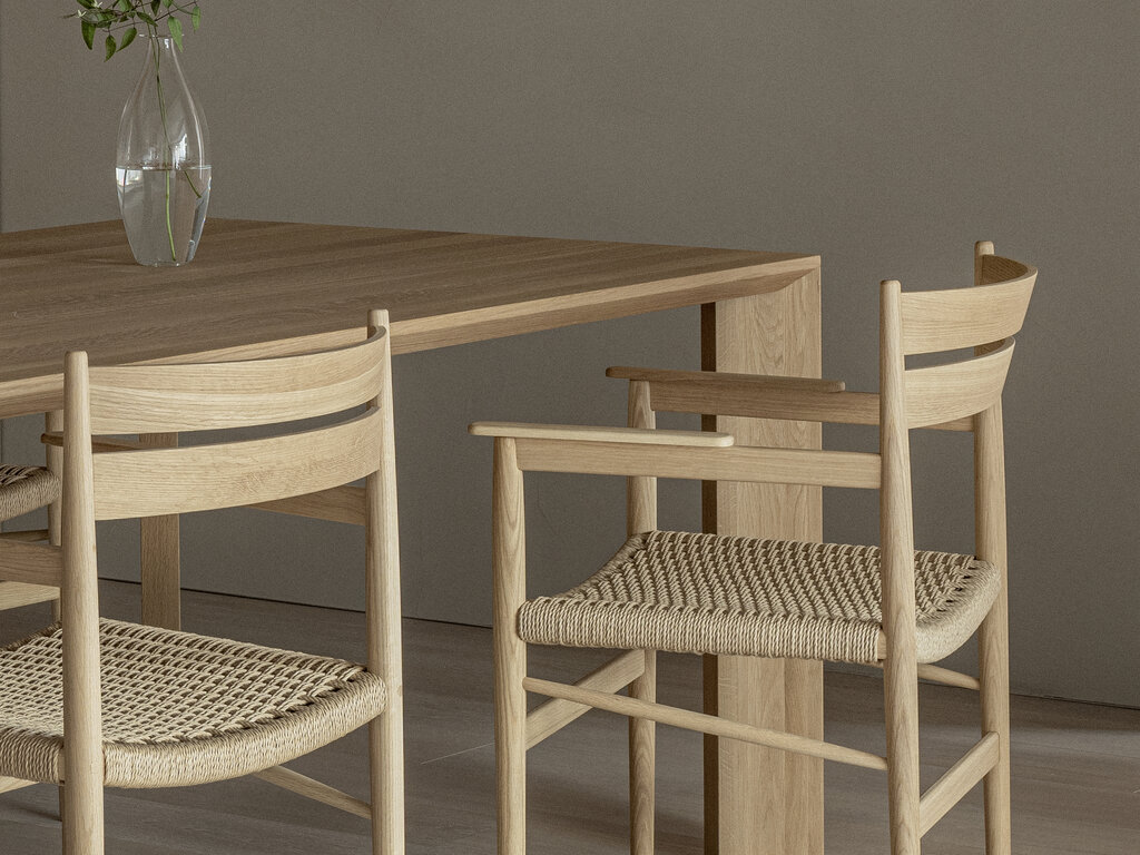 Norm Architects for Karimoku Case N-DC04 Armchair (Paper Cord)