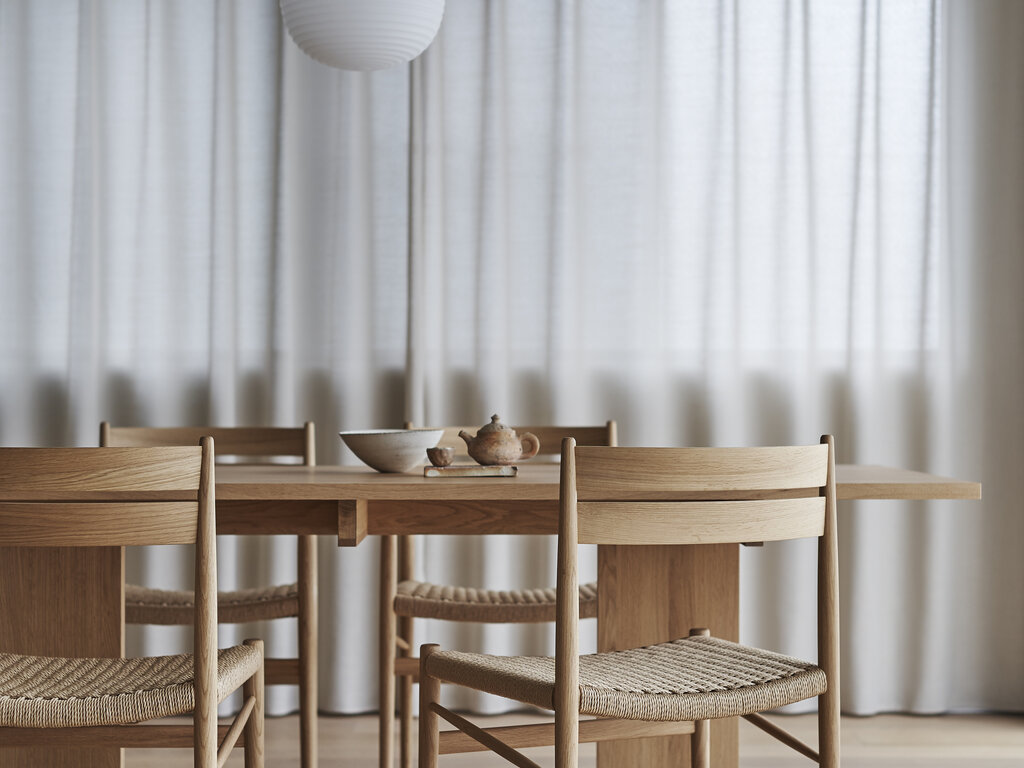 Norm Architects for Karimoku Case N-DC05 Dining Chair (Paper Cord)