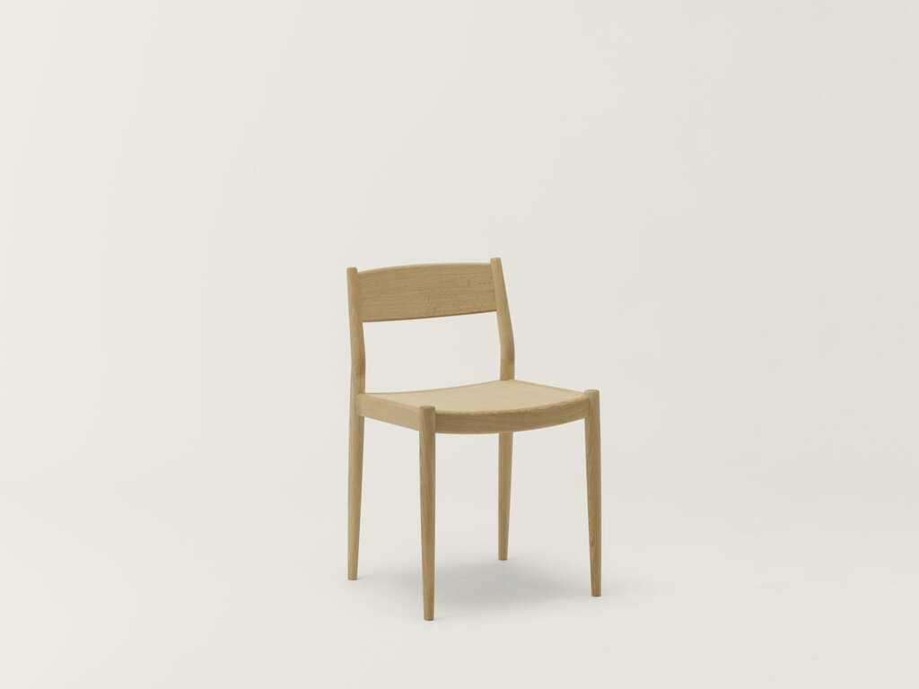 Norm Architects for Karimoku Case N-DC02 Kinuta Dining Chair (Upholstered)