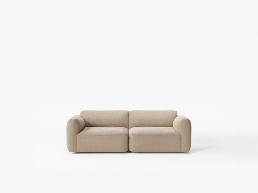 Edward van Vliet for &Tradition Develius Mellow Two Seater Sofa