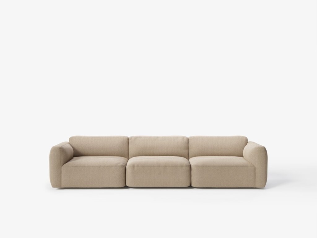 Edward van Vliet for &Tradition Develius Mellow Three Seater Sofa