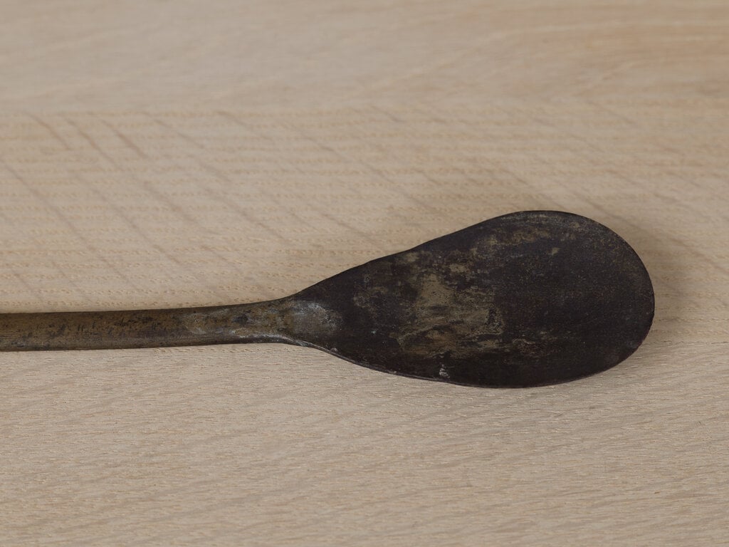 Antique Antique Dark Brass Spoon