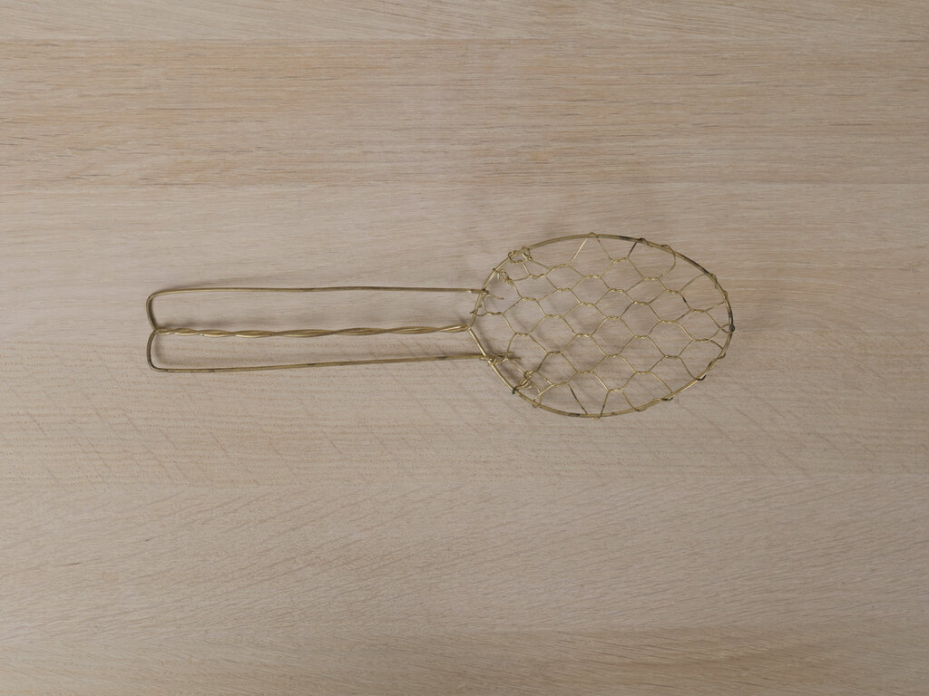 Antique Japanese Handwoven Spoon
