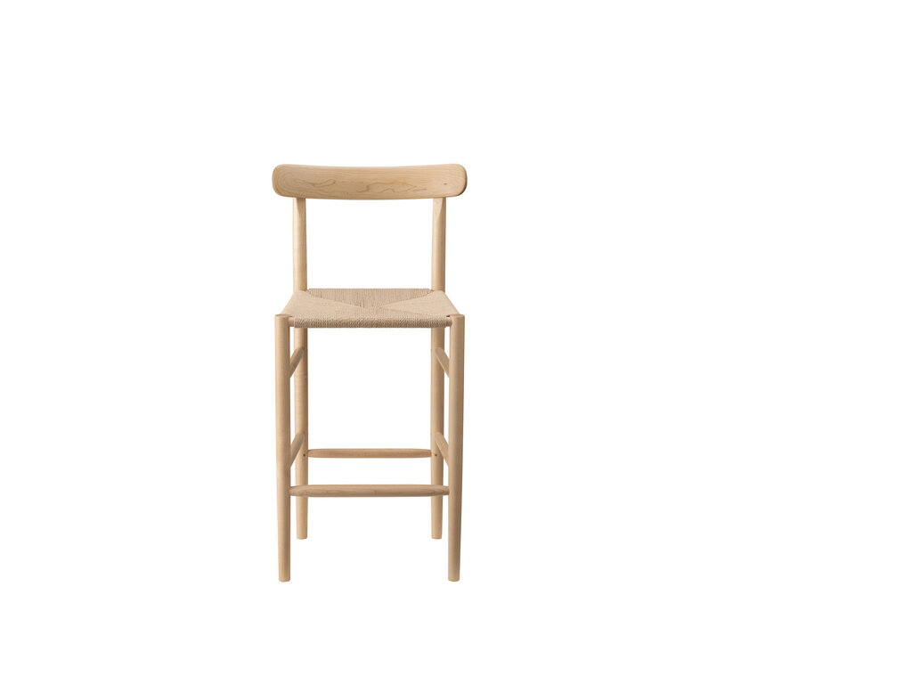 Jasper Morrison for Maruni Lightwood Counter Stool (Paper Cord)
