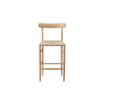 Jasper Morrison for Maruni Lightwood Counter Stool (Paper Cord)