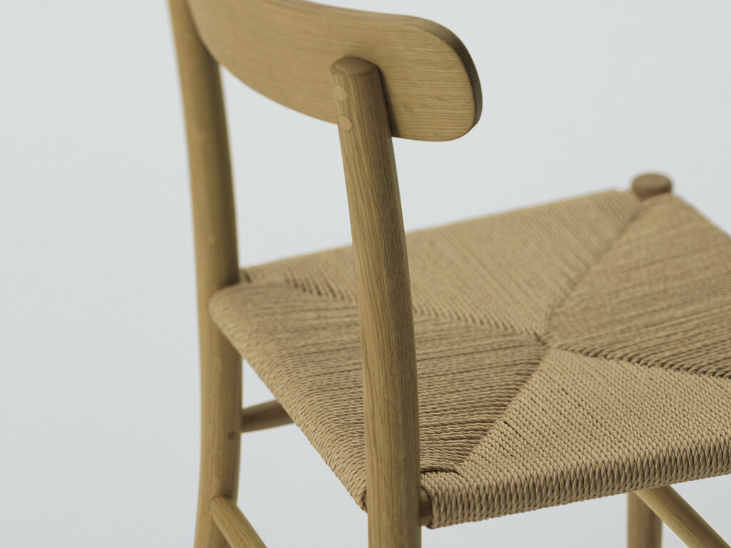 Jasper Morrison for Maruni Lightwood Counter Stool (Paper Cord)