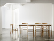 Lightwood Dining Table - Mjölk