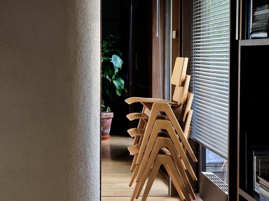 &Tradition Daystak Side Chair RD1