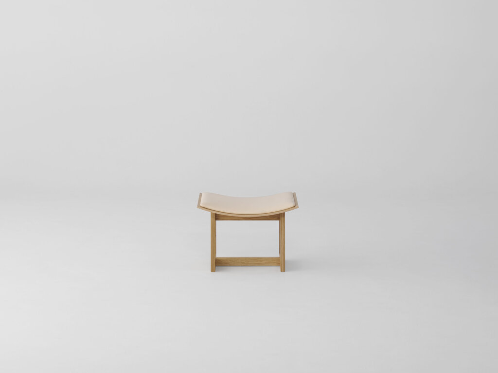 Koyori Makuri Ottoman (Upholstered Seat)