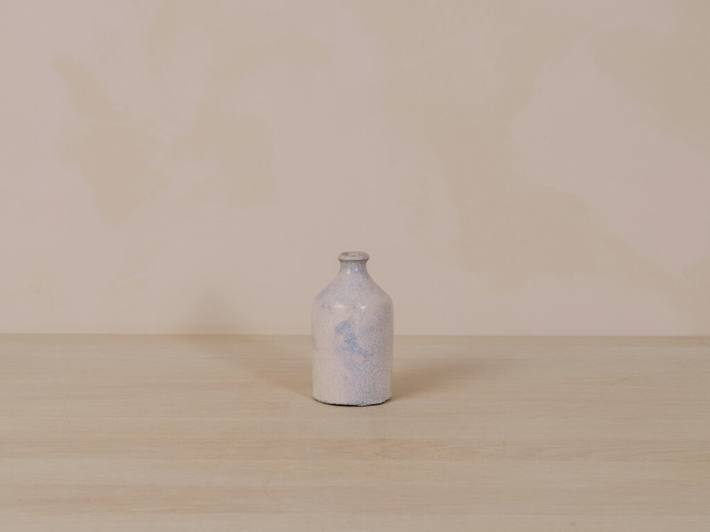 Yoji Yamada White Bottle Vase 14