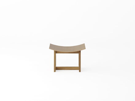 Koyori Makuri Ottoman (Wooden Seat)