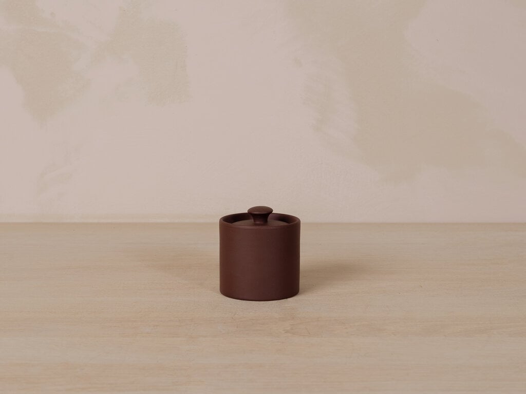 Jonas Lindholm Small Container in Red Clay