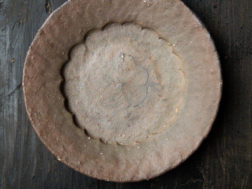 Yoji Yamada Flower Motif Plate 36