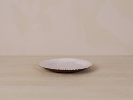 Yoji Yamada Large White Glaze Dish 25 Yoji Yamada Large White Glaze Dish 25