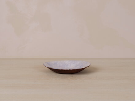 Yoji Yamada Medium White Glaze Dish 24 Yoji Yamada Medium White Glaze Dish 24