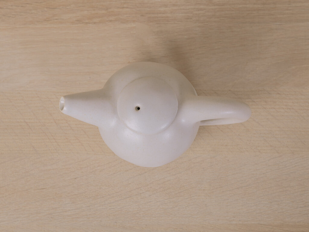 Keisuke Iwata Soft Grey/Blue Teapot (Medium)