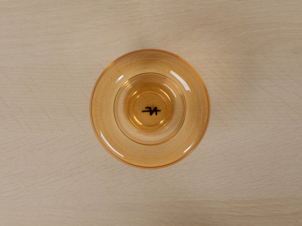 Nedre Foss Sirkel Tealight Holder (Amber)
