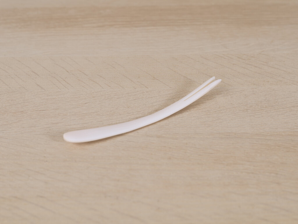Jurgen Lehl Hand Carved Shell Fork