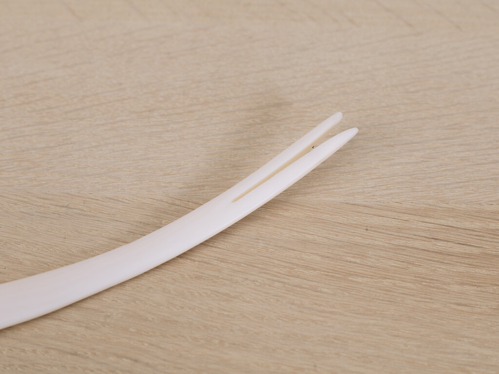 Jurgen Lehl Hand Carved Shell Fork