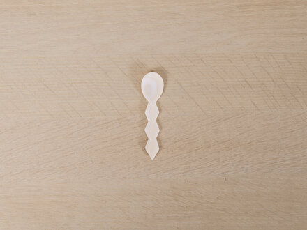 Jurgen Lehl Hand Carved Shell Spoon Jurgen Lehl Hand Carved Shell Spoon