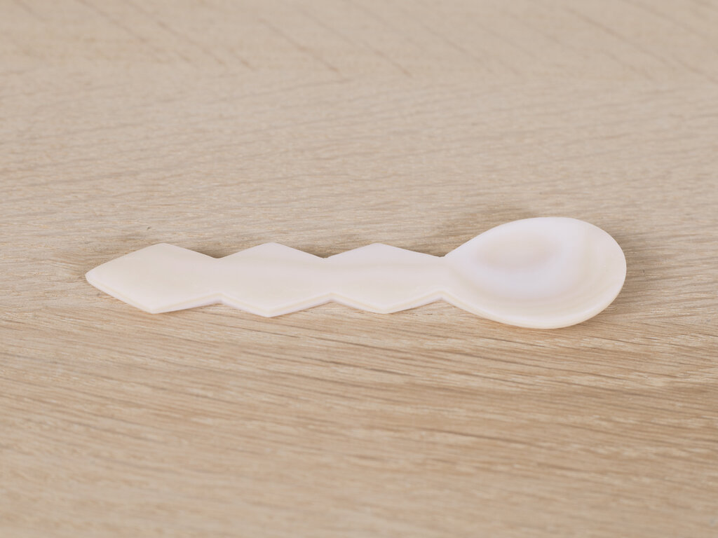 Jurgen Lehl Hand Carved Shell Spoon
