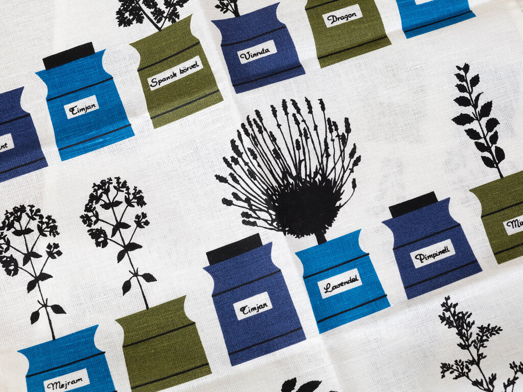 Almedahls Persons Kryddskåp Tea Towel