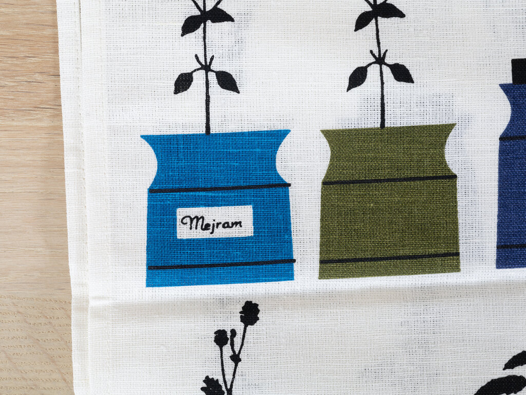 Almedahls Persons Kryddskåp Tea Towel