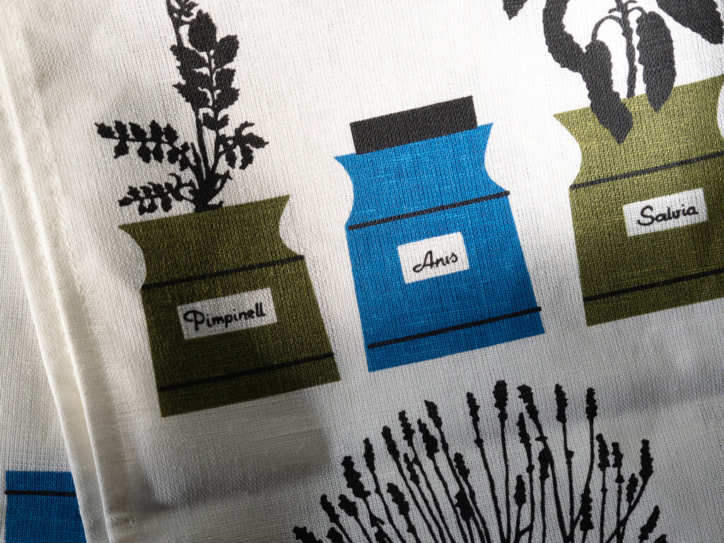 Almedahls Persons Kryddskåp Tea Towel