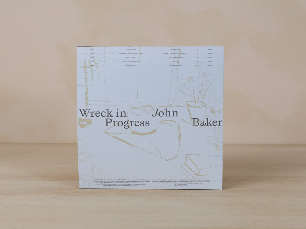 Mjölk John Baker - Wreck in Progress Vinyl