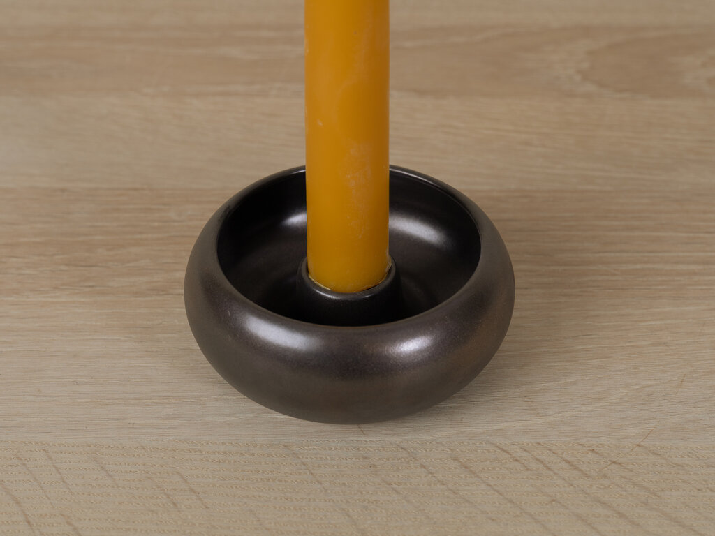 Carly Waito Candle Holder, Dark Bronze