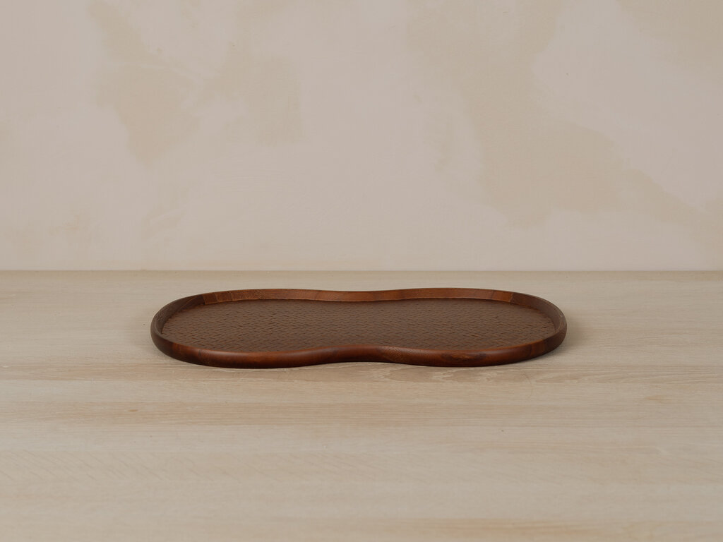 Kohchosai Kosuga Bamboo Ajiro Tray Large